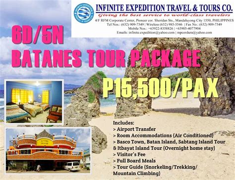 Batanes Tour Packages .